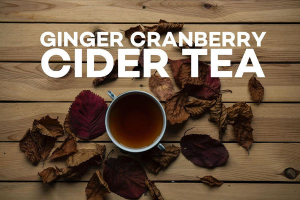 Ginger Cranberry Cider Tea