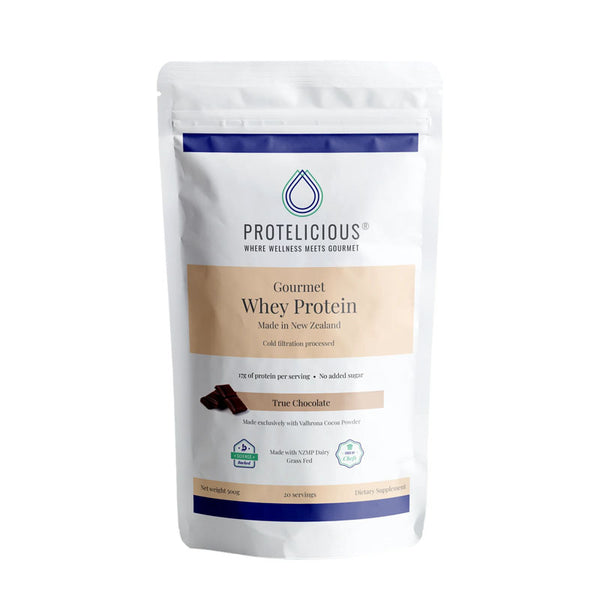 Protelicious Whey Protein Chocolate 500g [Keto-friendly]