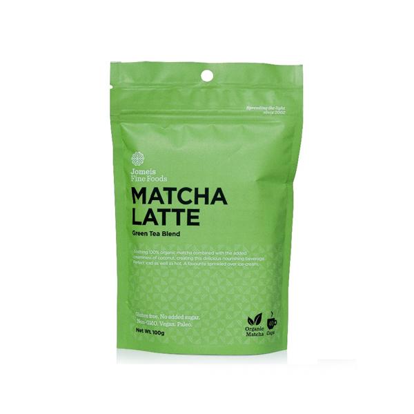 Jomeis Fine Foods Matcha Latte 100g [Keto-friendly]