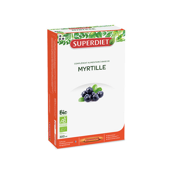 Super Diet Bilberry Juice 20x15ml