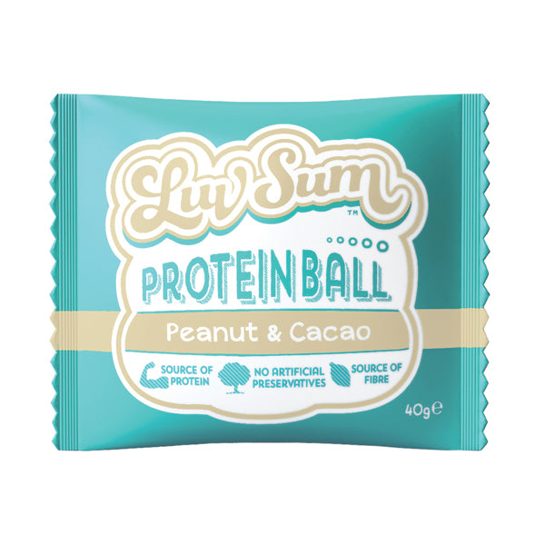 Luv Sum Peanut & Cacao Protein Ball 40g