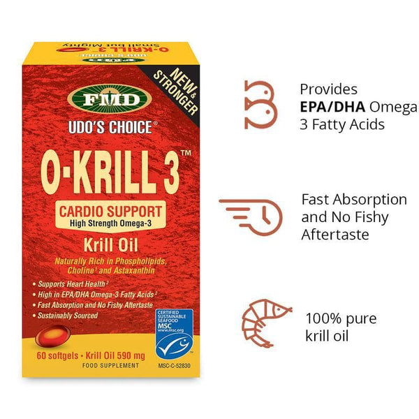 Krill Oil Cardio Support 590mg 60's 
