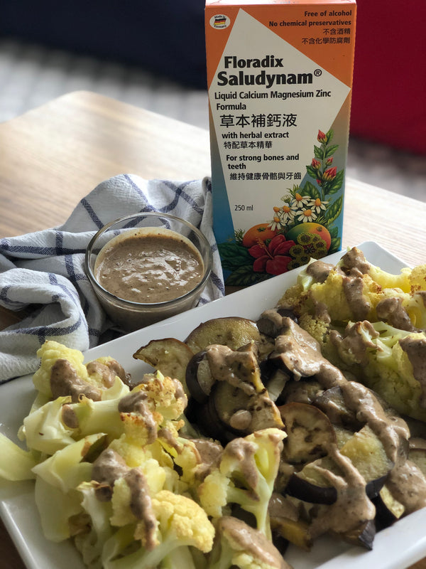 A Date with Tahini Salad Dressing