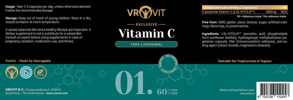 VROVIT Liposomal Vitamin C 60's