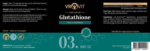 VROVIT Liposomal Glutathione 60's