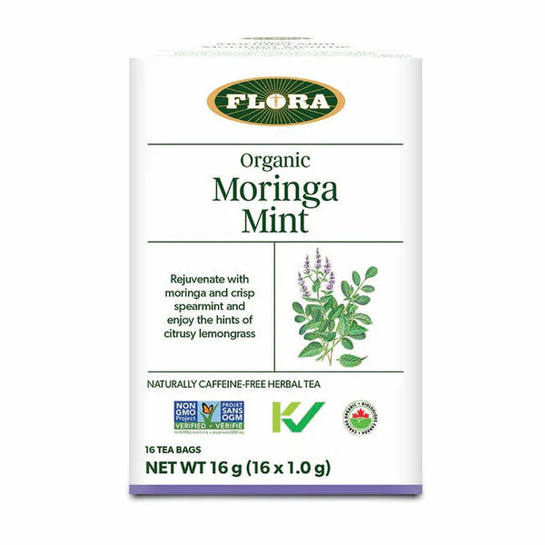 Flora 有機辣木薄荷茶 16包