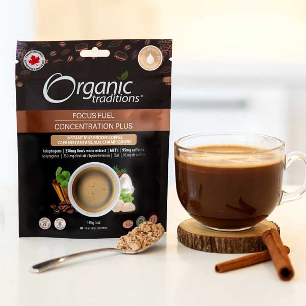 Organic Traditions Focus Fuel Coffee 140g [Keto Friendly]
