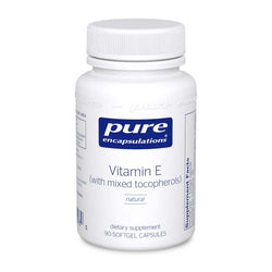 PURE Vitamin E (w/mixed tocopherols) 90's