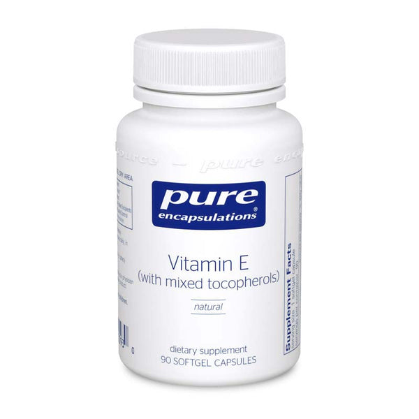 PURE Vitamin E (w/mixed tocopherols) 90's