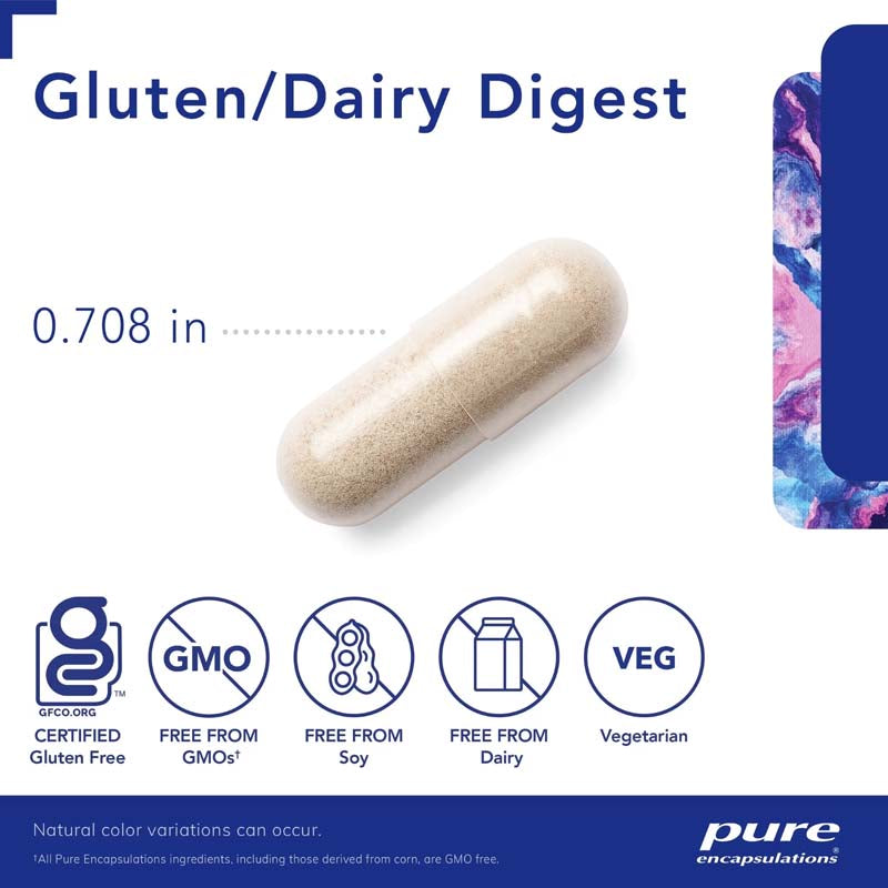 PURE Gluten/Dairy Digest 60's