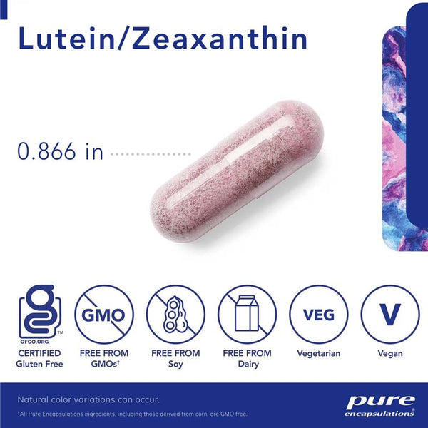 PURE Lutein/Zeaxanthin 120's