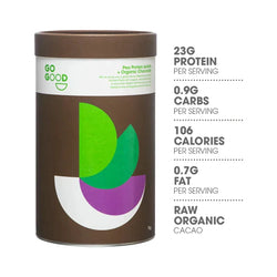 Go Good Pea Protein Isolate + Organic Chocolate 500g