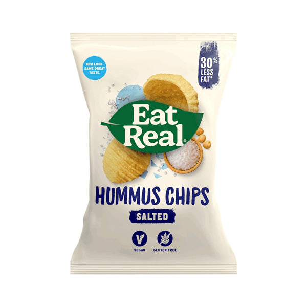 Eat Real Hummus Chips Sea Salt 45g x12
