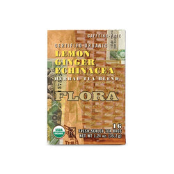 Flora Echinacea Lemon Ginger Tea 16's