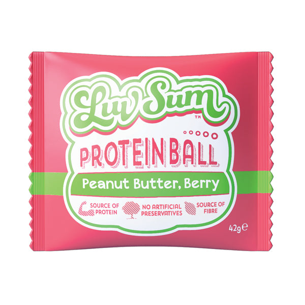 Luv Sum Peanut Butter Berry Ball 42g