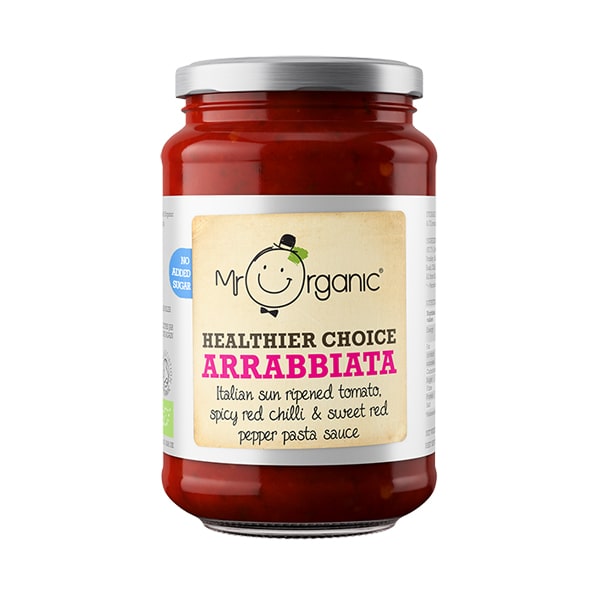 Mr Organic Arrabiata Pasta Sauce 350g
