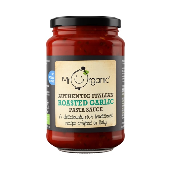 Mr Organic Garlic Pasta Sauce 350g