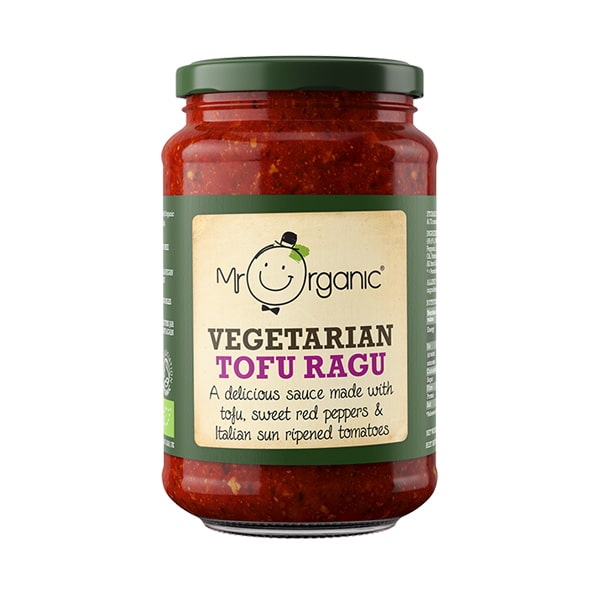 Mr Organic Tofu Ragu Pasta Sauce 350g