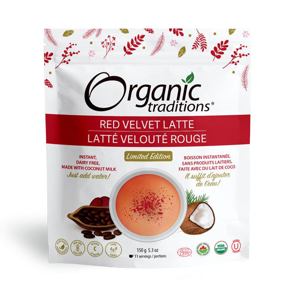 Organic Traditions Red Velvet Latte 150g