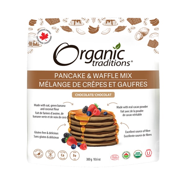 Organic Traditions Pancake Mix Chocolate 300g
