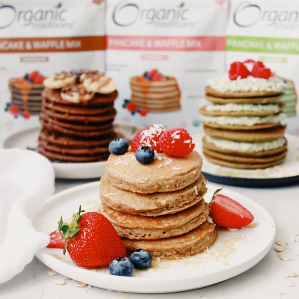 Organic Traditions Pancake Mix Matcha 300g