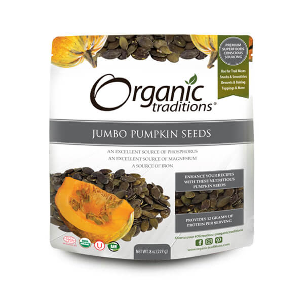 Organic Traditions Pumpkin Seeds 227g
