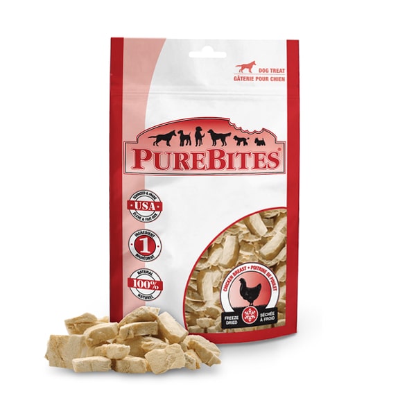 PureBites Chicken Breast Dried Dog Treats 40g