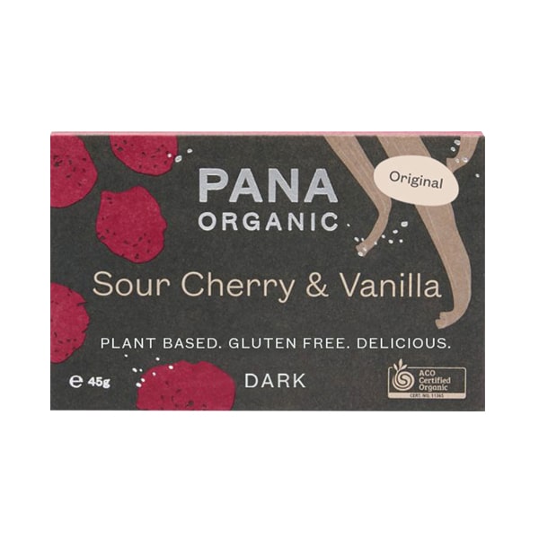 Pana Sour Cherry & Vanilla 45g