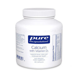 PURE Calcium with Vitamin D3 180's