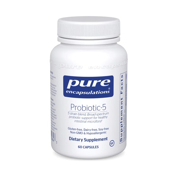 PURE Probiotic-5 (Dairyfree) 60's