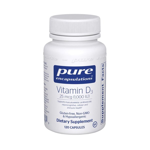 PURE Vitamin D3 1,000 i.u 120's