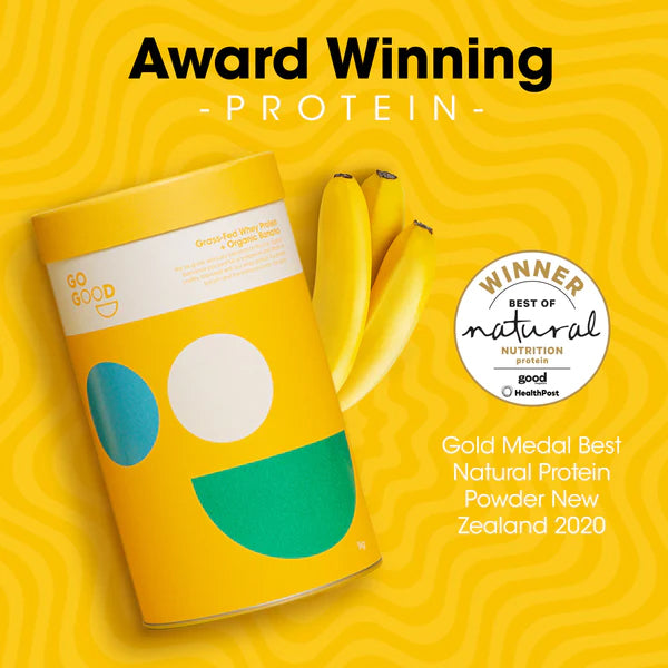 Go Good Whey Protein + Organic Banana 500g
